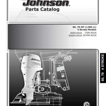 2005 Johnson Evinrude 60, 70HP 4-Stroke Parts Catalog Manual