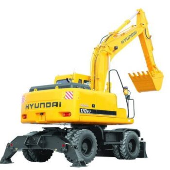 Hyundai R170W-7 Wheel Excavator Workshop Repair Service Manual