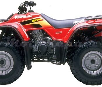 1986-2006 KAWASAKI KLF300 4x4 and 2x4 Bayou Service Manual, Repair Manuals -AND- Owner's Manual, Ultimate Set PDF Download
