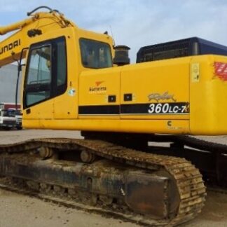 Hyundai R360LC-7 Crawler Excavator Workshop Repair Service Manual