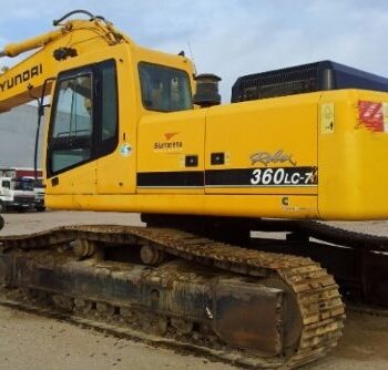 Hyundai R360LC-7 Crawler Excavator Workshop Repair Service Manual