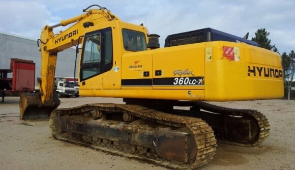 Hyundai R360LC-7 Crawler Excavator Workshop Repair Service Manual