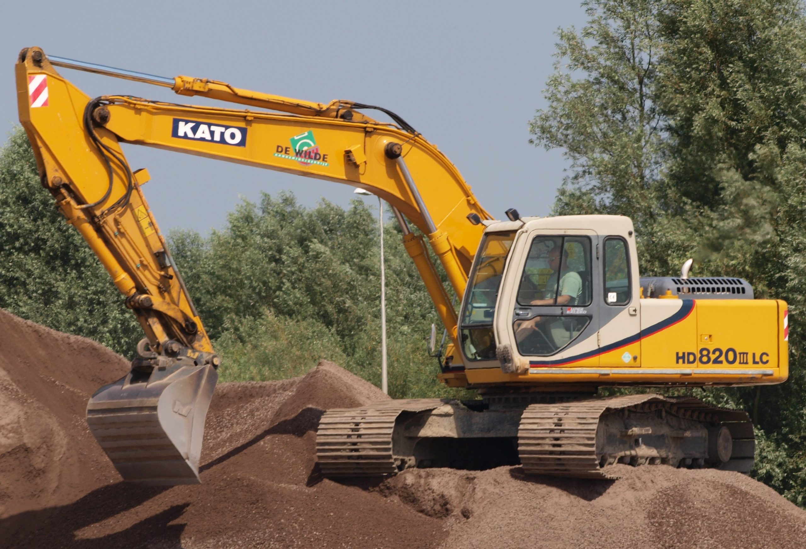 Kato HD820 III Super Exceed Fully Hydraulic Excavator Parts List Manual
