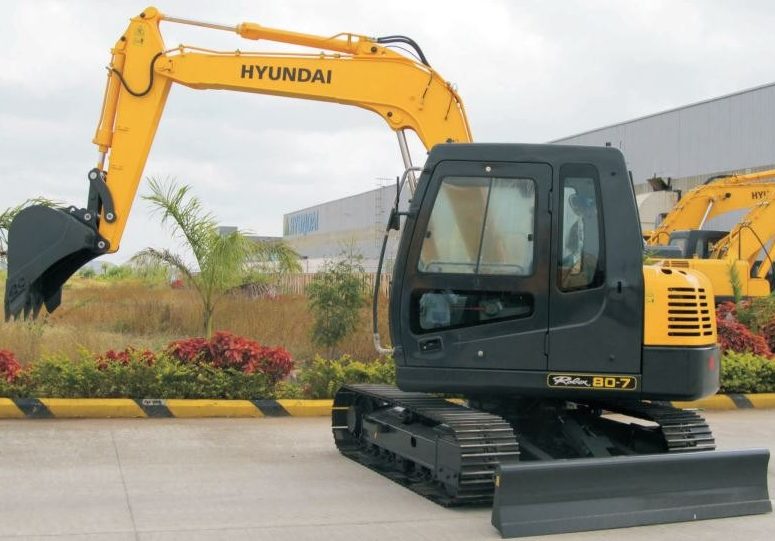 Hyundai R80-7 Crawler Excavator Workshop Repair Service Manual